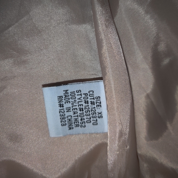 Ombre beautiful leather jacket! NEW! - Picture 3 of 6